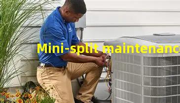 Mini‑split maintenance